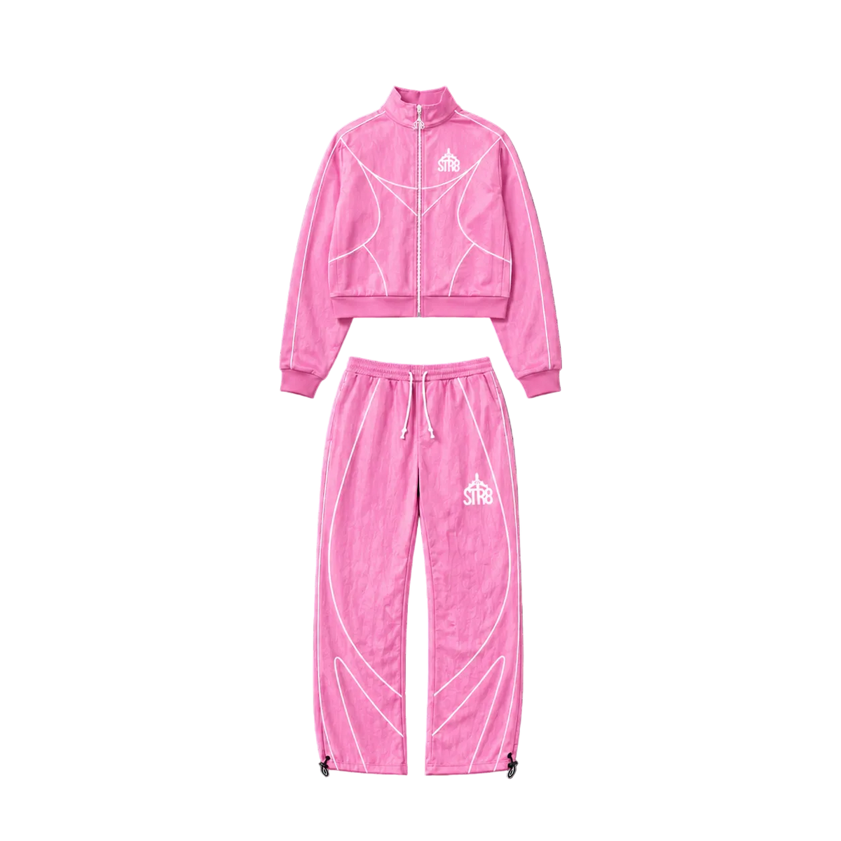 STR8 SHELL SUIT | PINK WOMENS