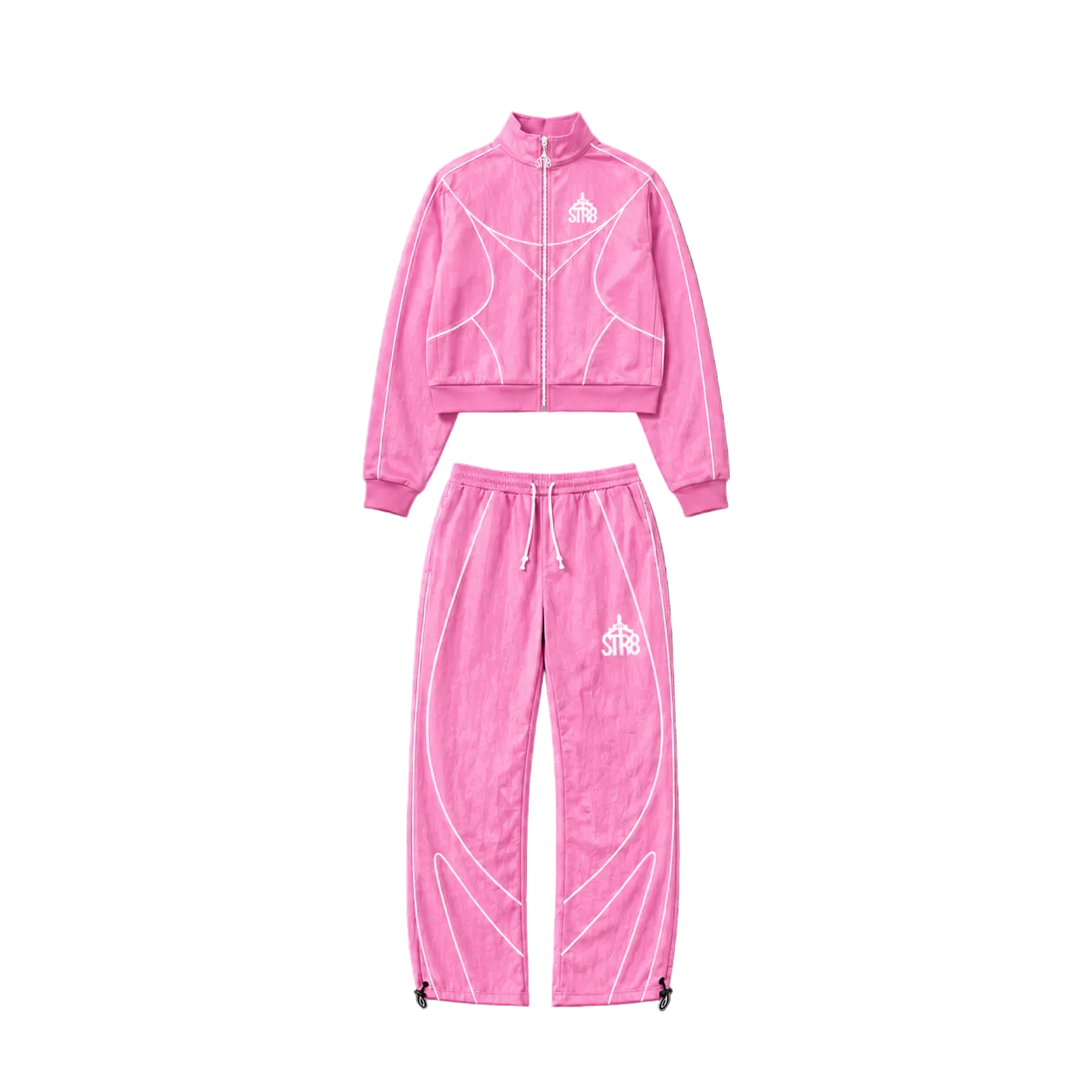 STR8 SHELL SUIT | PINK WOMENS