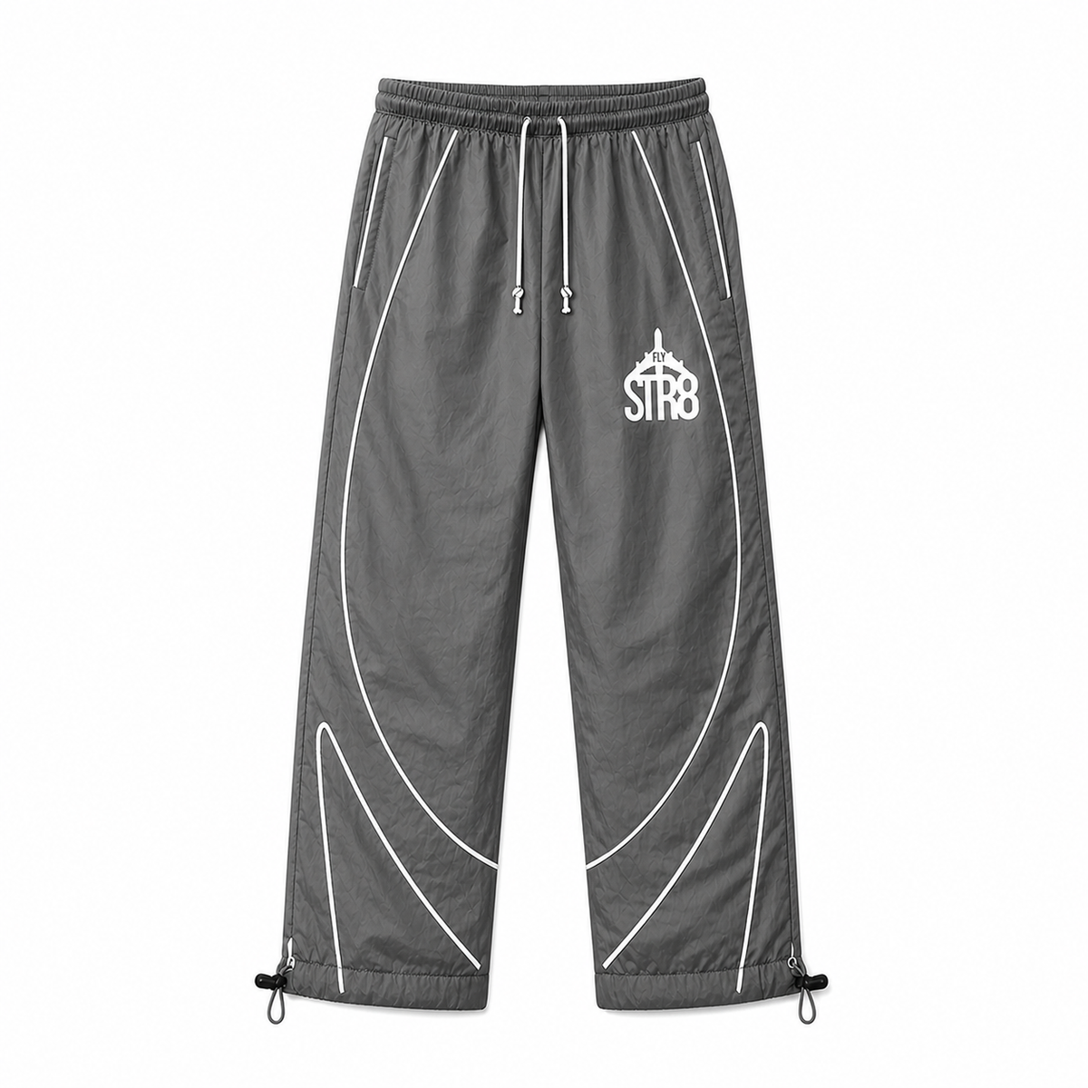 STR8 SHELL JOGGERS | GREY MENS