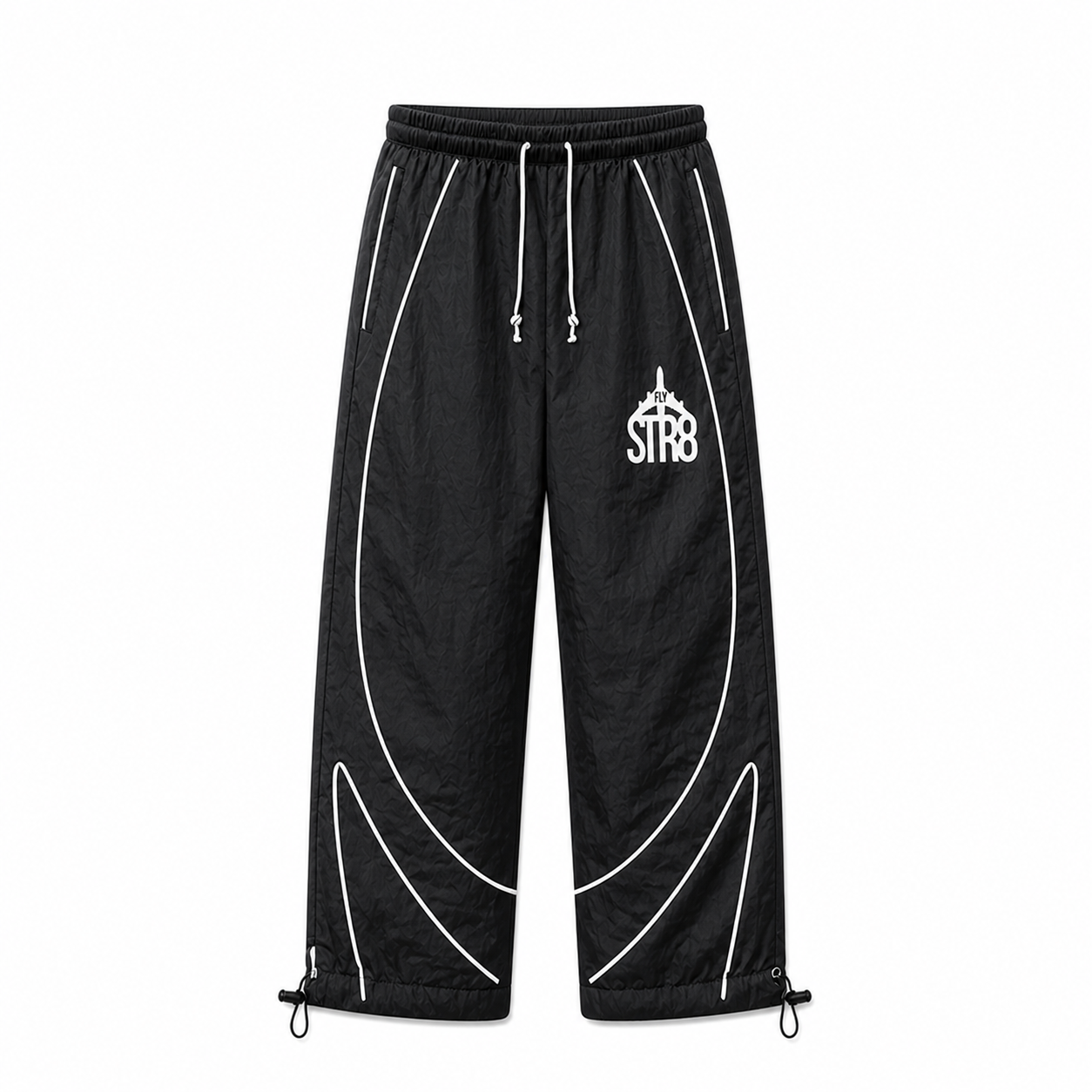 STR8 SHELL JOGGERS | BLACK MENS
