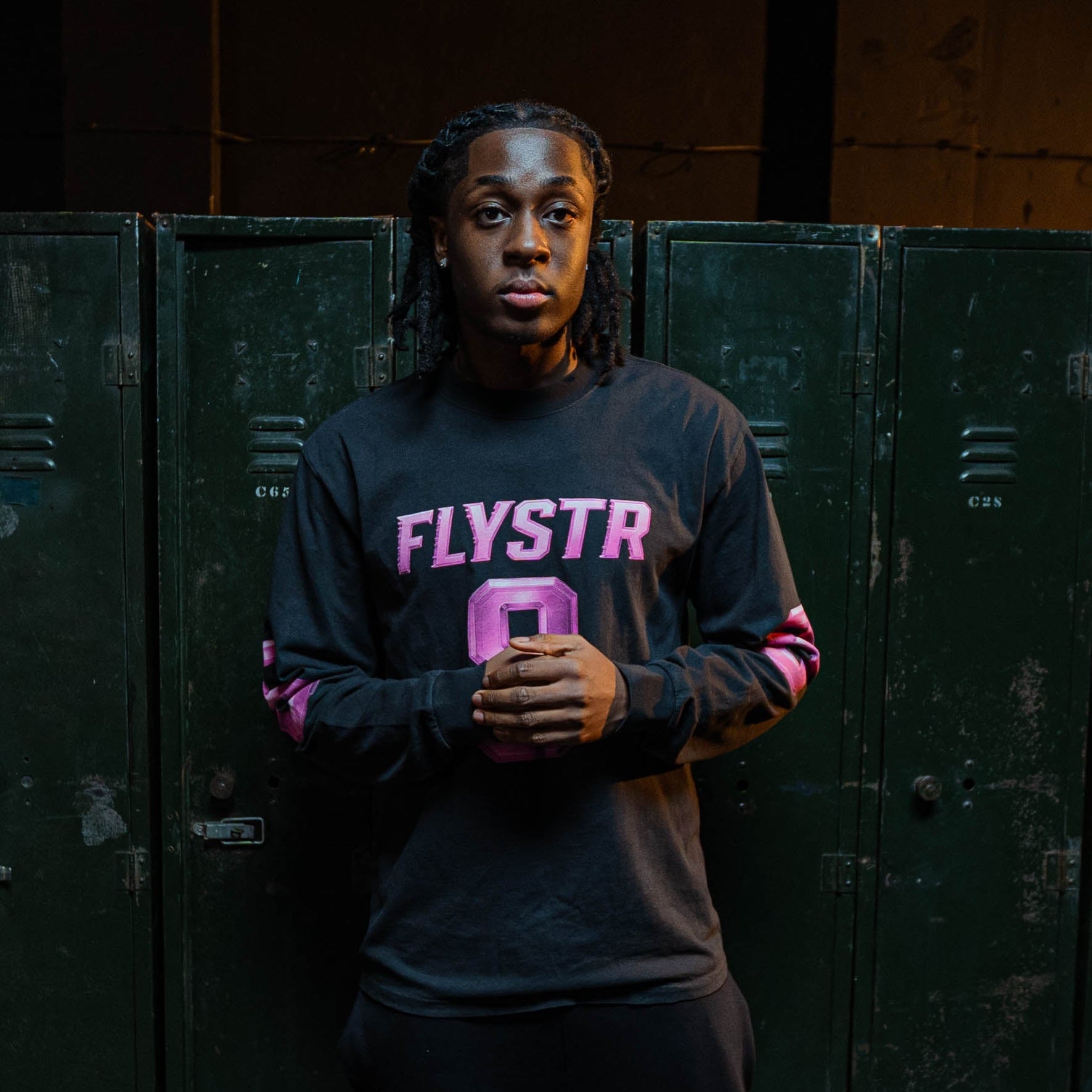 Racer Longsleeve Black Tee