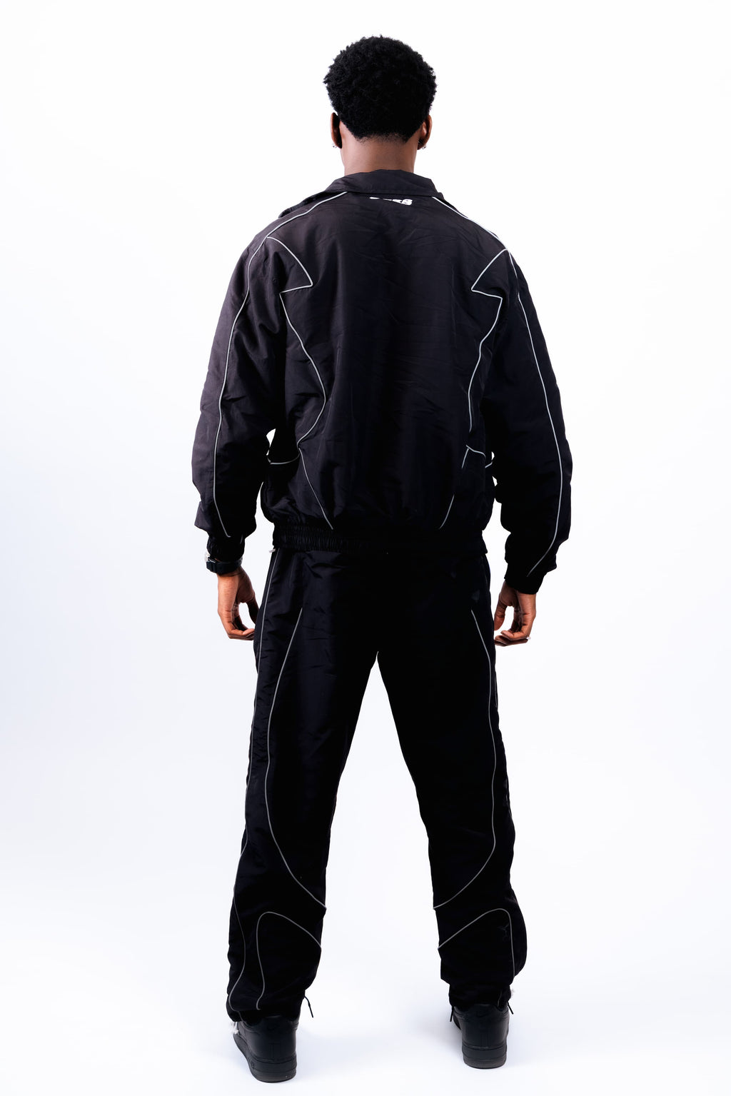 STR8 SHELL JOGGERS | BLACK MENS