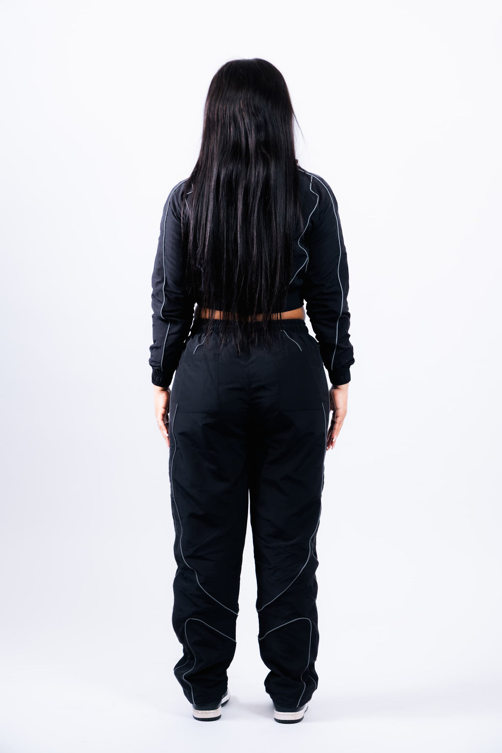 STR8 SHELL JOGGERS | BLACK WOMENS