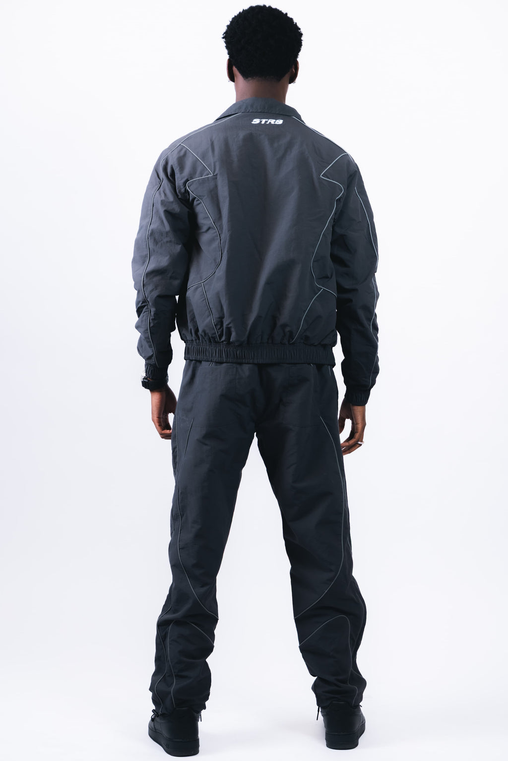STR8 SHELL SUIT | GREY MENS