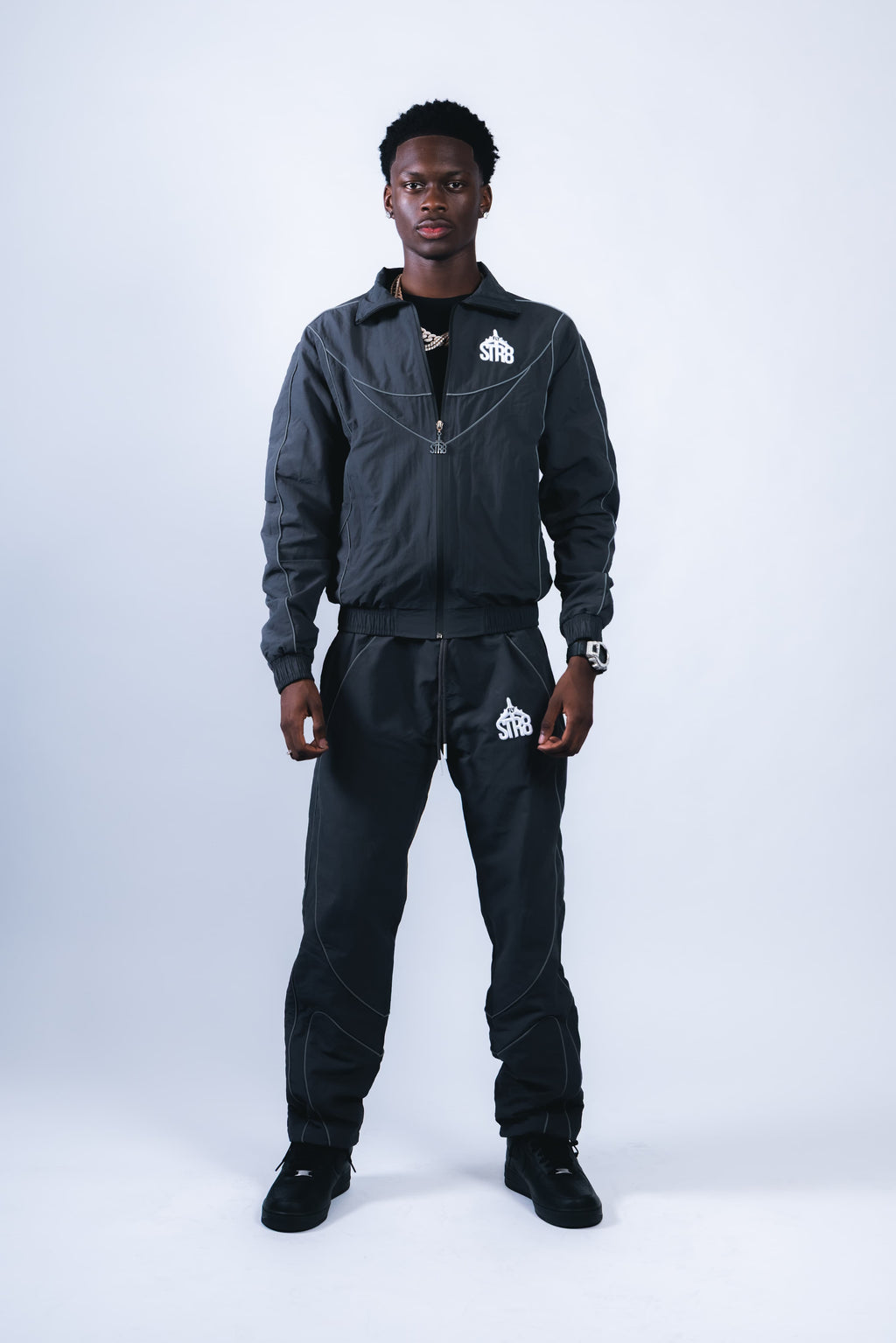 STR8 SHELL JACKET | GREY MENS