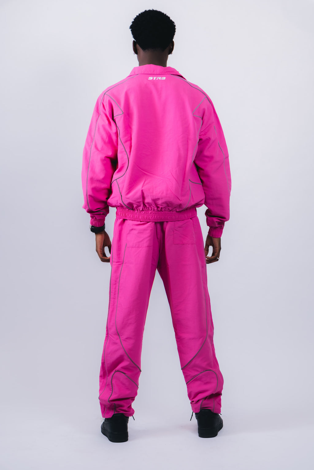 STR8 SHELL SUIT | PINK MENS
