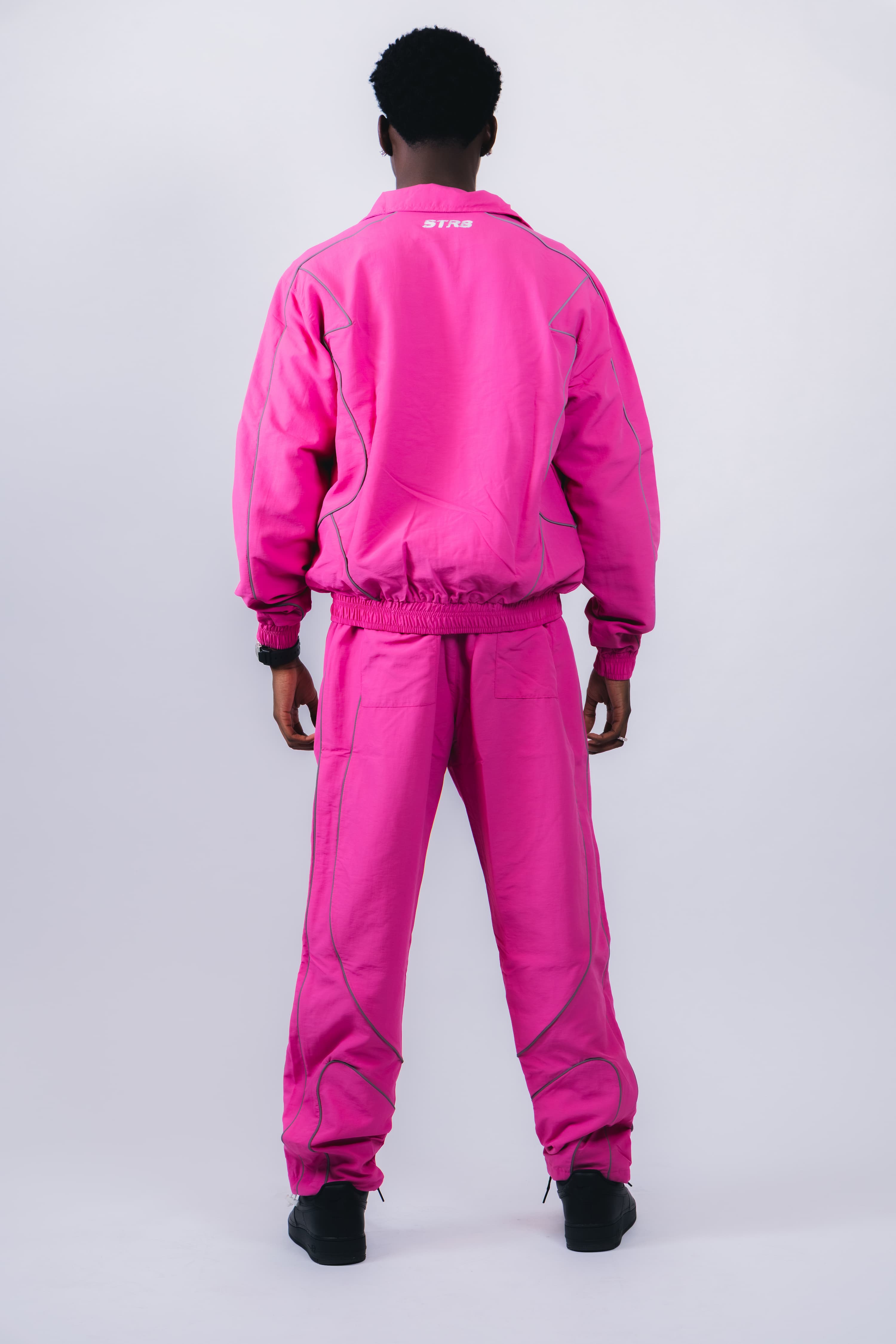 STR8 SHELL SUIT | PINK MENS
