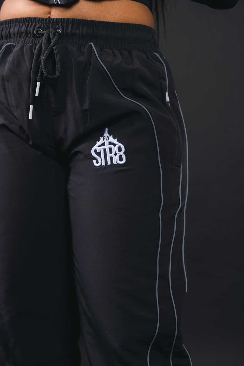 STR8 SHELL JOGGERS | GREY WOMENS