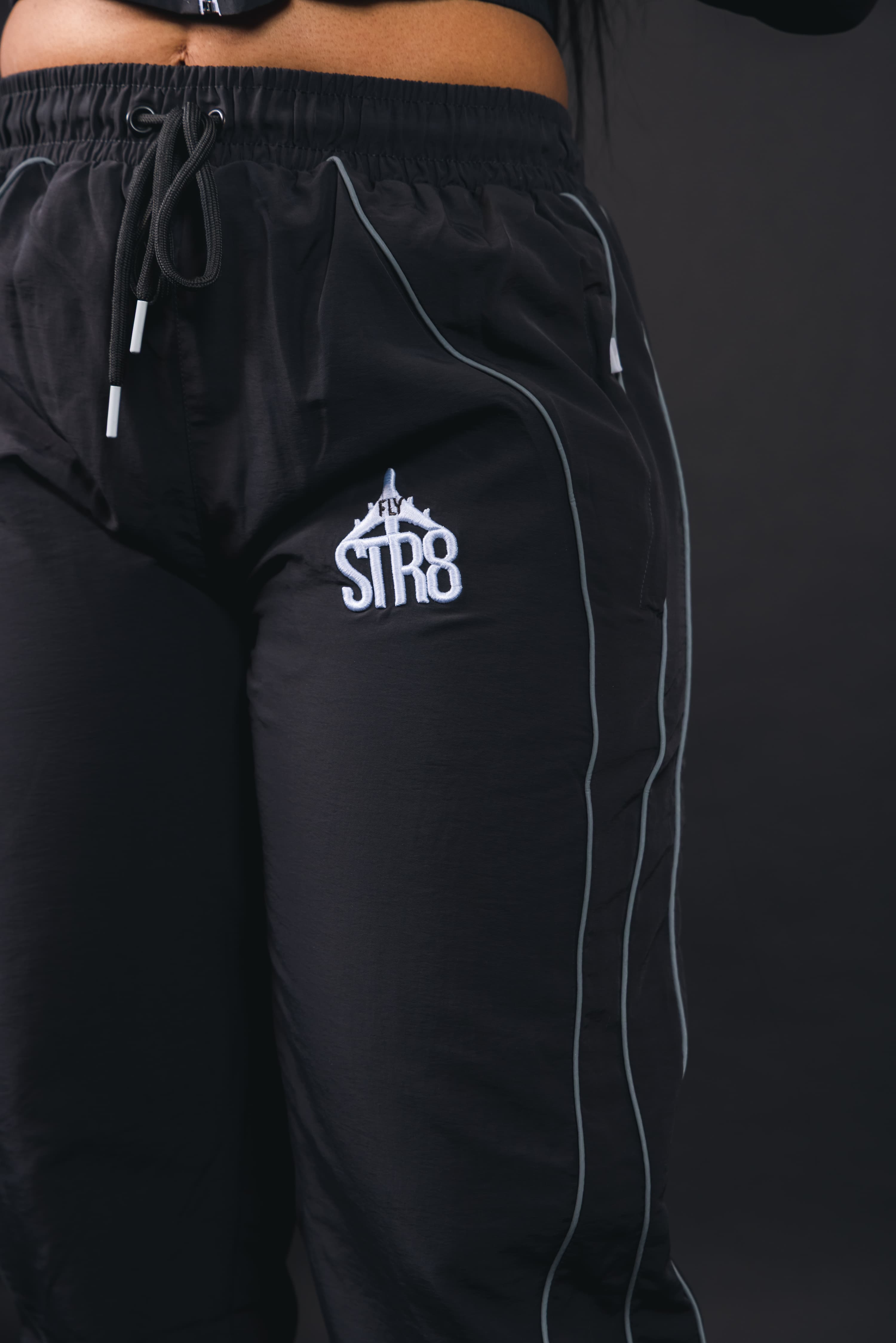 STR8 SHELL JOGGERS | GREY WOMENS