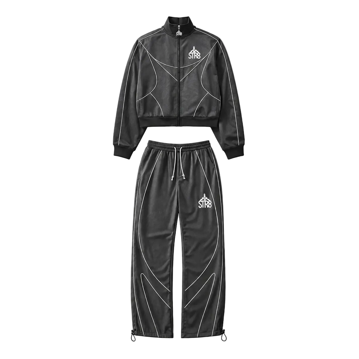 STR8 SHELL SUIT | GREY WOMENS