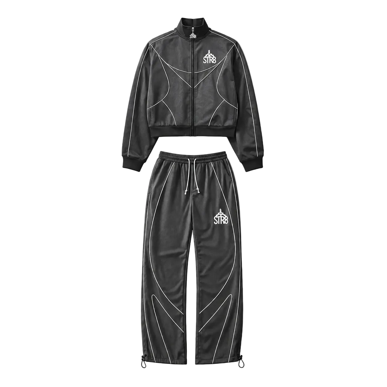 STR8 SHELL SUIT | GREY WOMENS