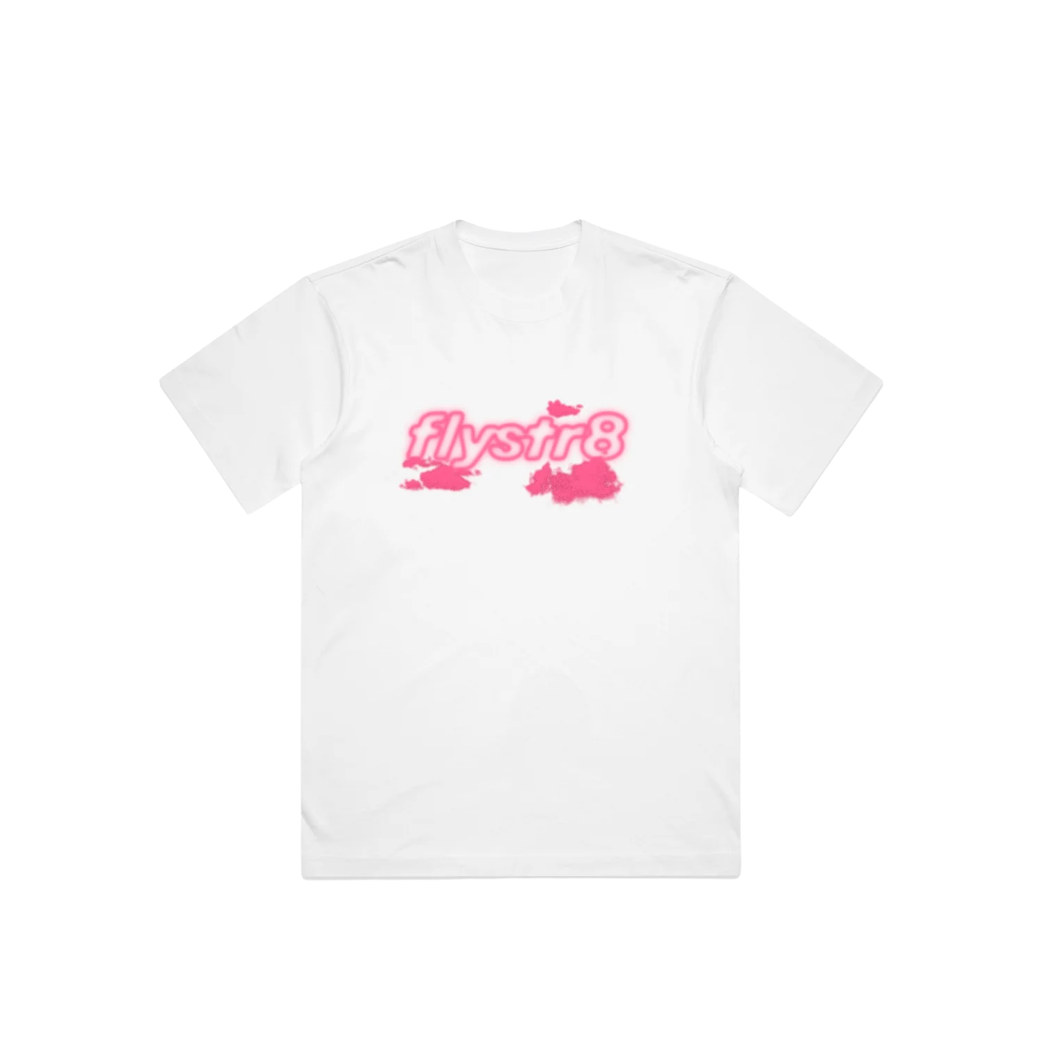 Cloud Print White Tee